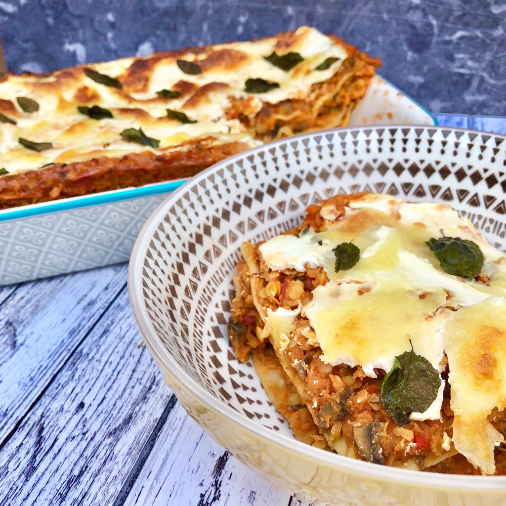 Lentil Lasagne – The Nutrition Consultant