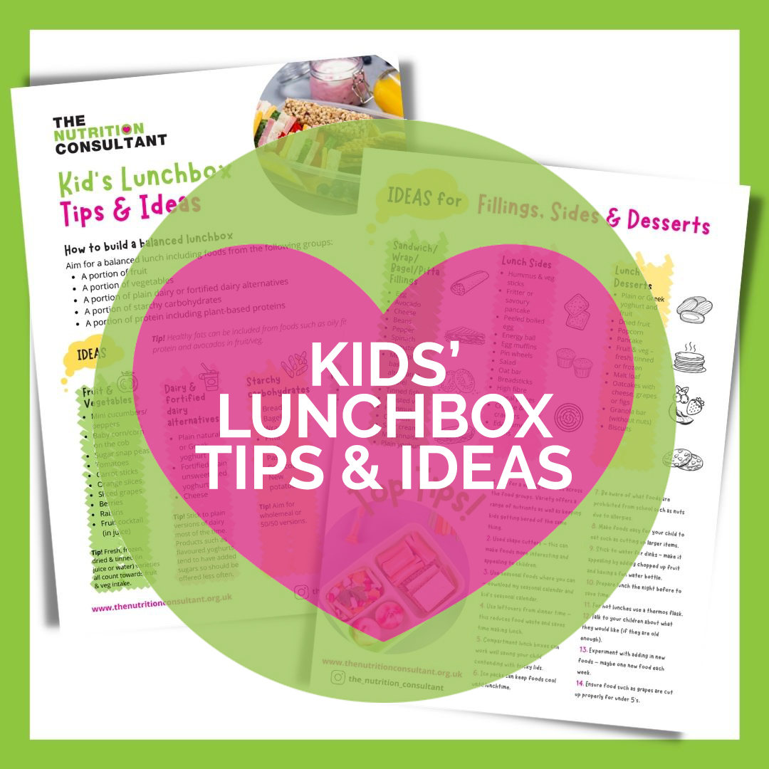Kids' Lunchbox Tips & Ideas