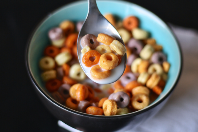 blog images (28) fruit loops and milk in a bowl